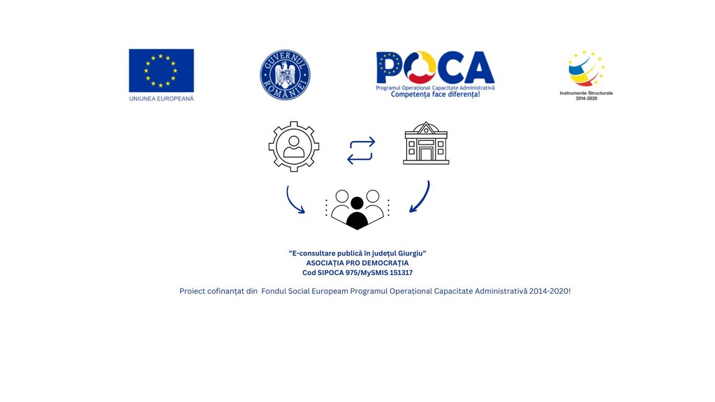 Prezentare a proiectului eParticipare